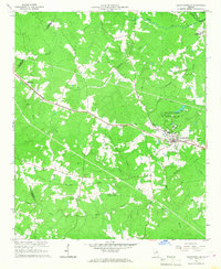 Download a high-resolution, GPS-compatible USGS topo map for Crawfordville, GA (1967 edition)