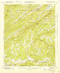 Download a high-resolution, GPS-compatible USGS topo map for Culberson, GA (1942 edition)
