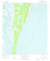 Download a high-resolution, GPS-compatible USGS topo map for Cumberland Island South, GA (1974 edition)