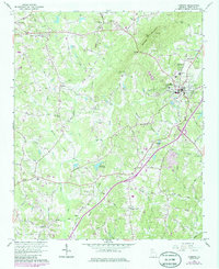 Download a high-resolution, GPS-compatible USGS topo map for Cumming, GA (1986 edition)
