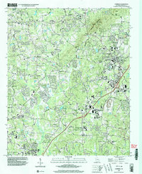 Download a high-resolution, GPS-compatible USGS topo map for Cumming, GA (2003 edition)