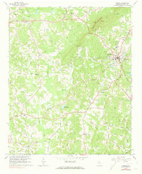 Download a high-resolution, GPS-compatible USGS topo map for Cumming, GA (1973 edition)