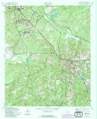 Download a high-resolution, GPS-compatible USGS topo map for Cusseta, GA (1994 edition)