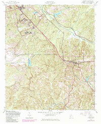 Download a high-resolution, GPS-compatible USGS topo map for Cusseta, GA (1984 edition)