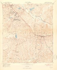 1949 Map of Cusseta