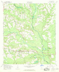 Download a high-resolution, GPS-compatible USGS topo map for Daisy, GA (1969 edition)