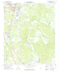 Download a high-resolution, GPS-compatible USGS topo map for Dalton South, GA (1974 edition)