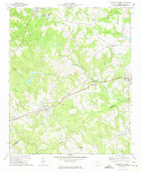 Download a high-resolution, GPS-compatible USGS topo map for Danielsville South, GA (1974 edition)