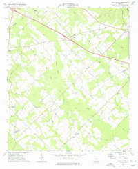 Download a high-resolution, GPS-compatible USGS topo map for Danville West, GA (1977 edition)