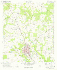 Download a high-resolution, GPS-compatible USGS topo map for Dawson, GA (1975 edition)