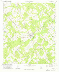 Download a high-resolution, GPS-compatible USGS topo map for Dexter, GA (1976 edition)