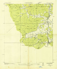 Download a high-resolution, GPS-compatible USGS topo map for Dillard, GA (1935 edition)
