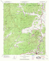 Download a high-resolution, GPS-compatible USGS topo map for Dillard, GA (1971 edition)