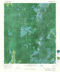 Download a high-resolution, GPS-compatible USGS topo map for Dinner Pond, GA (1967 edition)