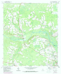 Download a high-resolution, GPS-compatible USGS topo map for Dixie Union, GA (1988 edition)
