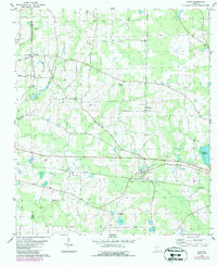 Download a high-resolution, GPS-compatible USGS topo map for Dixie, GA (1987 edition)