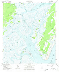 Download a high-resolution, GPS-compatible USGS topo map for Doboy Sound, GA (1974 edition)