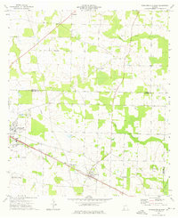Download a high-resolution, GPS-compatible USGS topo map for Donalsonville East, GA (1976 edition)