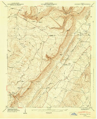 Download a high-resolution, GPS-compatible USGS topo map for Dougherty Gap, GA (1947 edition)