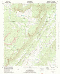 Download a high-resolution, GPS-compatible USGS topo map for Dougherty Gap, GA (1984 edition)