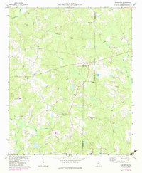 Download a high-resolution, GPS-compatible USGS topo map for Draketown, GA (1983 edition)