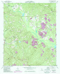 Download a high-resolution, GPS-compatible USGS topo map for Dry Branch, GA (1985 edition)