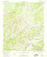 preview thumbnail of historical topo map of Duluth, GA in 1956