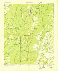 preview thumbnail of historical topo map of Walker County, GA in 1935