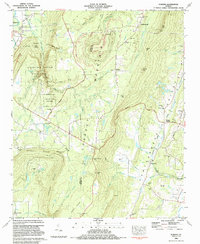 Download a high-resolution, GPS-compatible USGS topo map for Durham, GA (1984 edition)