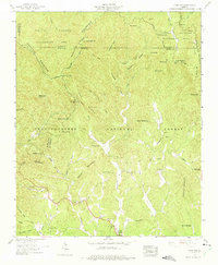 Download a high-resolution, GPS-compatible USGS topo map for Dyer Gap, GA (1975 edition)