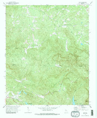 Download a high-resolution, GPS-compatible USGS topo map for Dyke, GA (1987 edition)