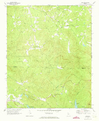 Download a high-resolution, GPS-compatible USGS topo map for Dyke, GA (1973 edition)