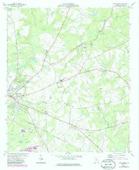 Download a high-resolution, GPS-compatible USGS topo map for East Dublin, GA (1986 edition)