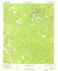 Download a high-resolution, GPS-compatible USGS topo map for East Juliette, GA (1975 edition)