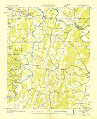 Download a high-resolution, GPS-compatible USGS topo map for East Ridge, GA (1935 edition)