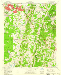 Download a high-resolution, GPS-compatible USGS topo map for East Ridge, GA (1959 edition)