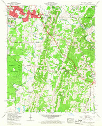 Download a high-resolution, GPS-compatible USGS topo map for East Ridge, GA (1967 edition)