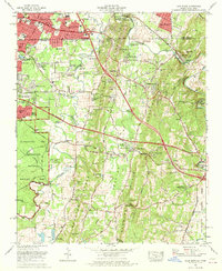 Download a high-resolution, GPS-compatible USGS topo map for East Ridge, GA (1970 edition)
