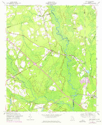 Download a high-resolution, GPS-compatible USGS topo map for Eden, GA (1977 edition)