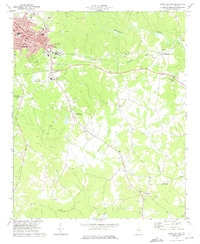 Download a high-resolution, GPS-compatible USGS topo map for Elberton East, GA (1975 edition)
