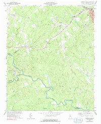Download a high-resolution, GPS-compatible USGS topo map for Elberton West, GA (1991 edition)