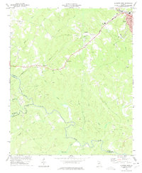 Download a high-resolution, GPS-compatible USGS topo map for Elberton West, GA (1975 edition)