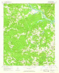 Download a high-resolution, GPS-compatible USGS topo map for Evans, GA (1966 edition)