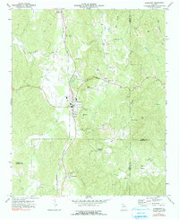 Download a high-resolution, GPS-compatible USGS topo map for Fairmount, GA (1991 edition)