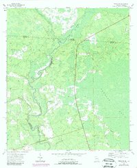 preview thumbnail of historical topo map of Columbia County, GA in 1955