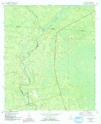 preview thumbnail of historical topo map of Columbia County, GA in 1955