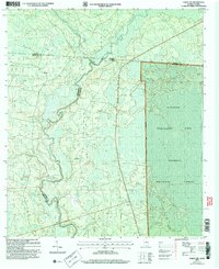 Download a high-resolution, GPS-compatible USGS topo map for Fargo SW, GA (2007 edition)
