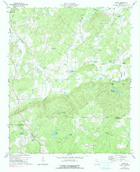 Download a high-resolution, GPS-compatible USGS topo map for Felton, GA (1991 edition)