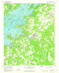 Download a high-resolution, GPS-compatible USGS topo map for Flowery Branch, GA (1965 edition)