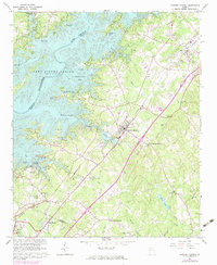 Download a high-resolution, GPS-compatible USGS topo map for Flowery Branch, GA (1974 edition)